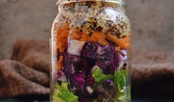 Shake Salad im Einmachglas